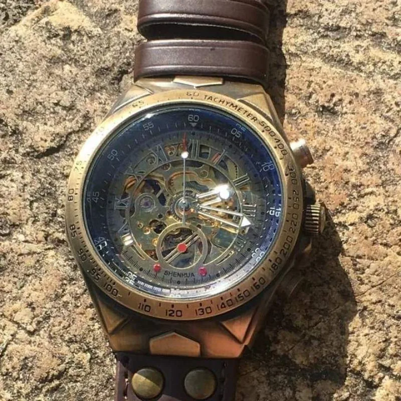View 8 — Steampunk watch — skeleton