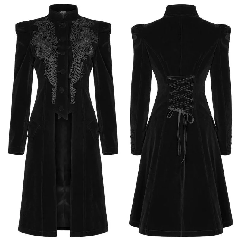 View 5 — Women’s gothic steampunk frock coat — Coat