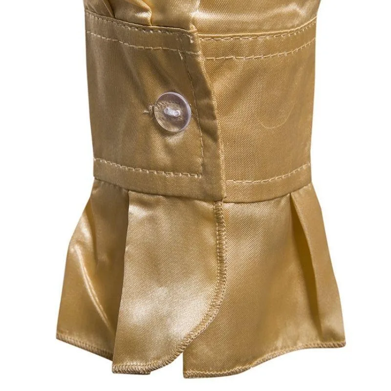 View 4 — Steampunk shirt — satin Gold