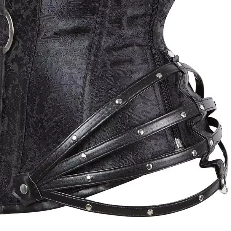 View 3 — Gothic steampunk corset