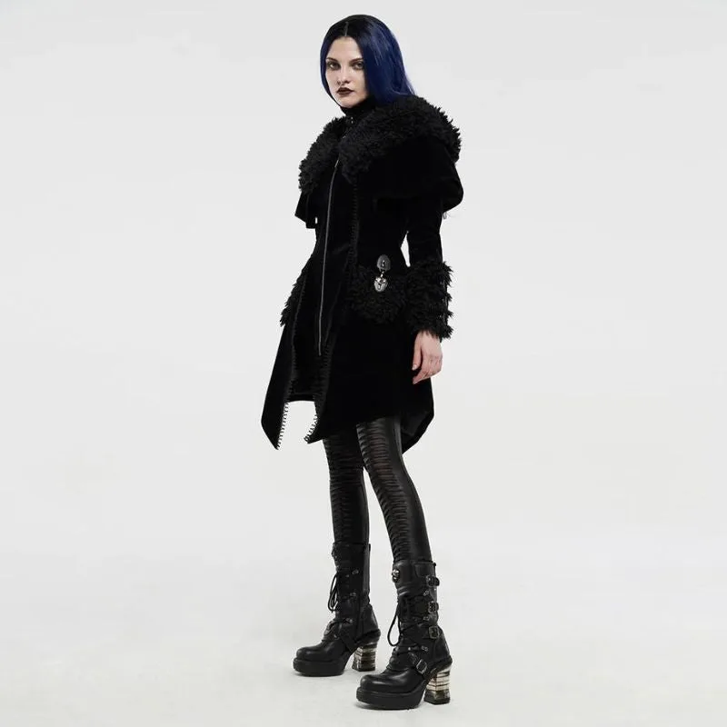 View 2 — Women’s Victorian gothic steampunk coat