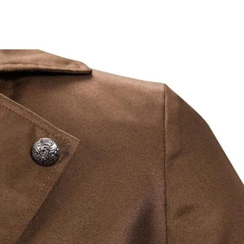 View 6 — Men’s steampunk frock coat — Jacket
