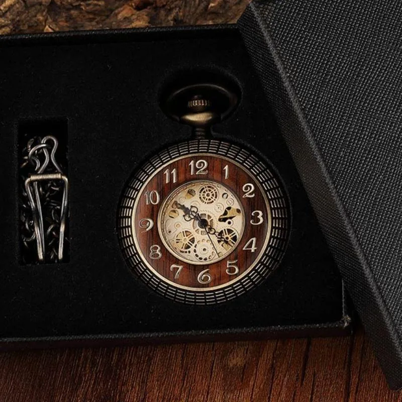 View 4 — Steampunk pocket watch — without battery