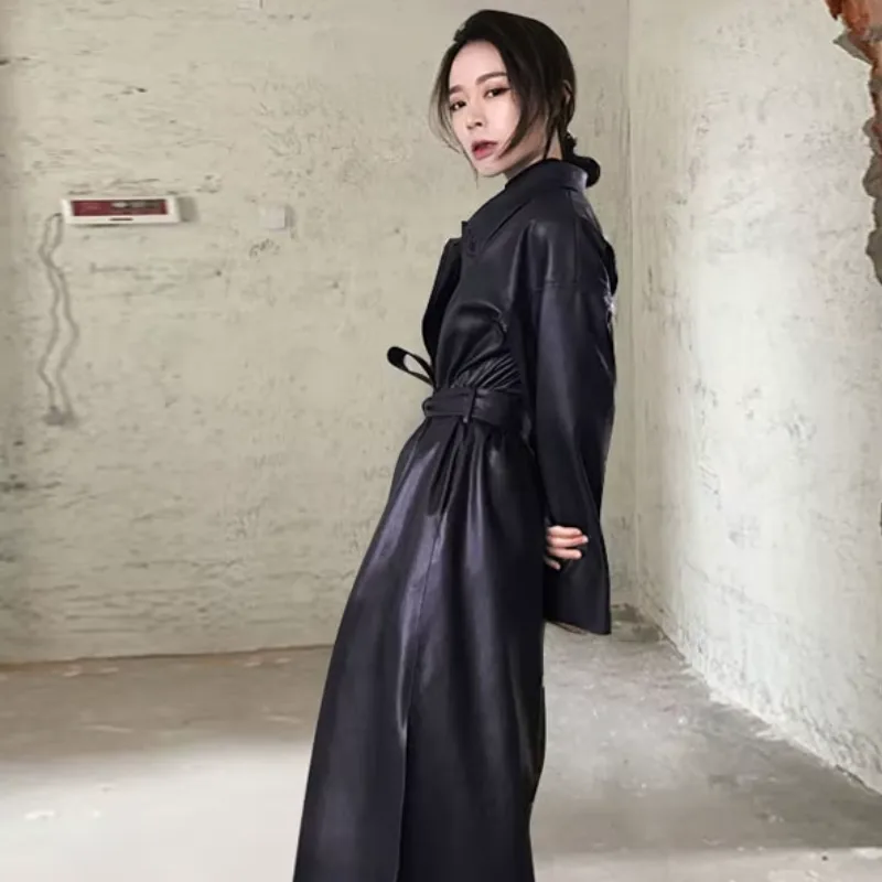 View 5 — Steampunk coat — Trench Coat oversized PU