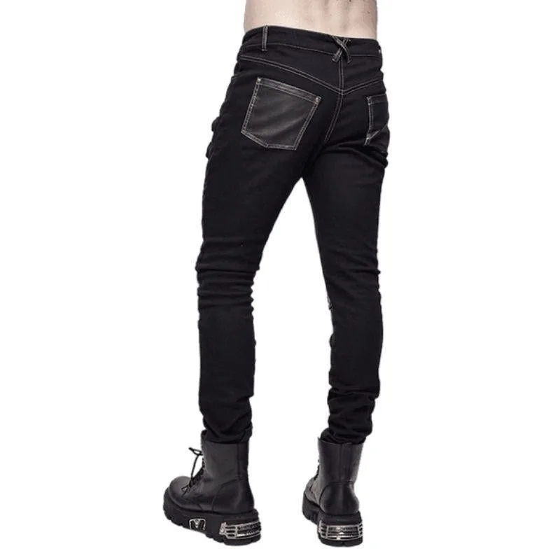 View 3 — Men’s steampunk trousers — Rock