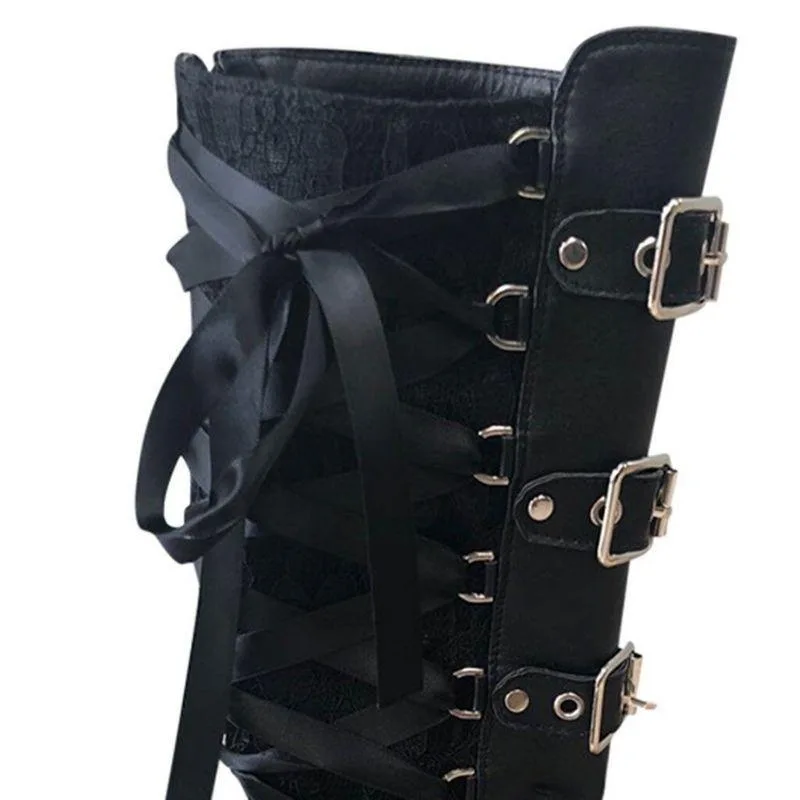 View 4 — Gothic steampunk boots