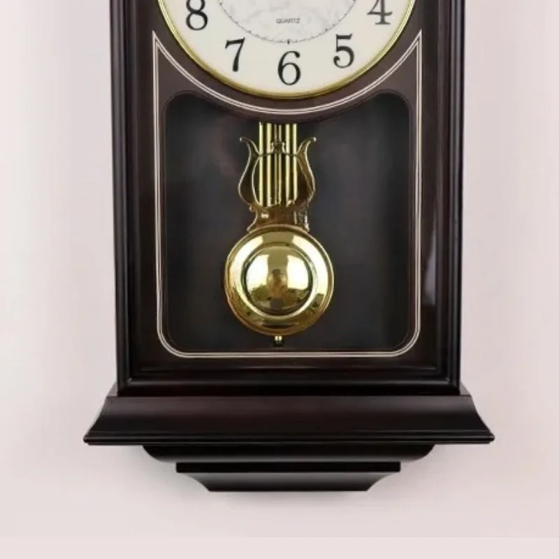 View 8 — Vintage-style steampunk clock — with pendulum