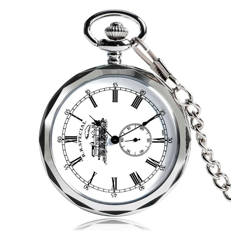 Antique-style steampunk pocket watch — hunter