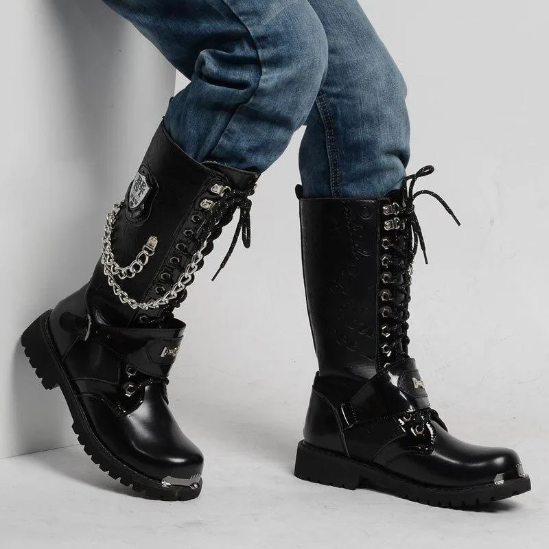 View 2 — Steampunk boots — high-top