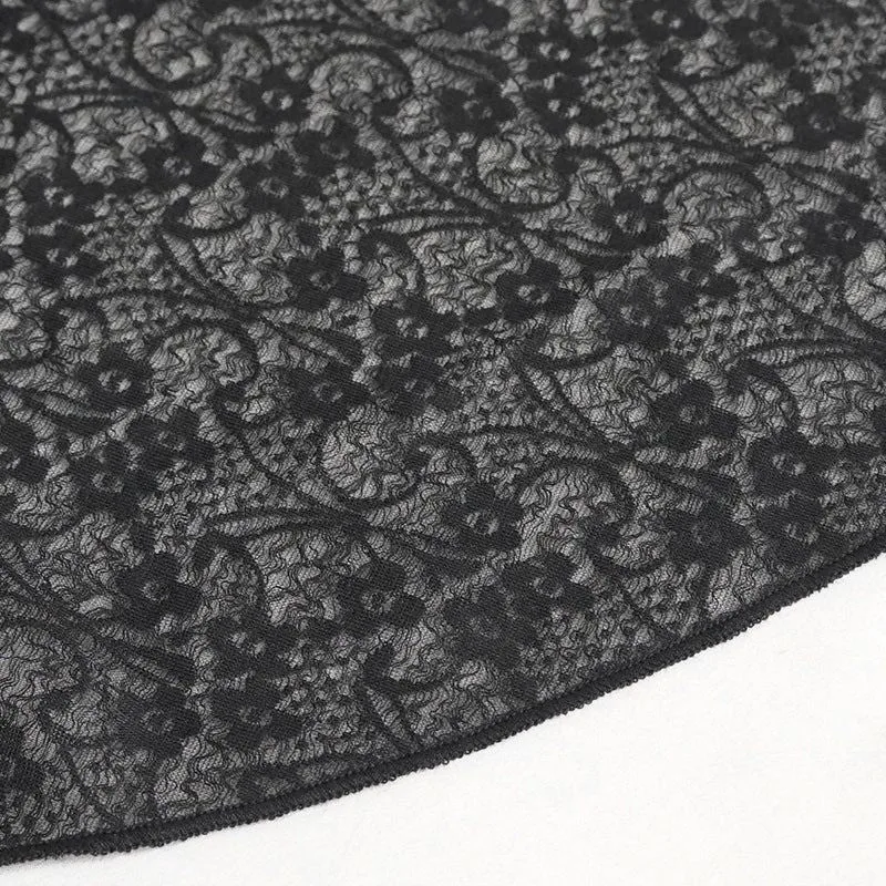 View 8 — Women’s gothic steampunk shirt — cravat