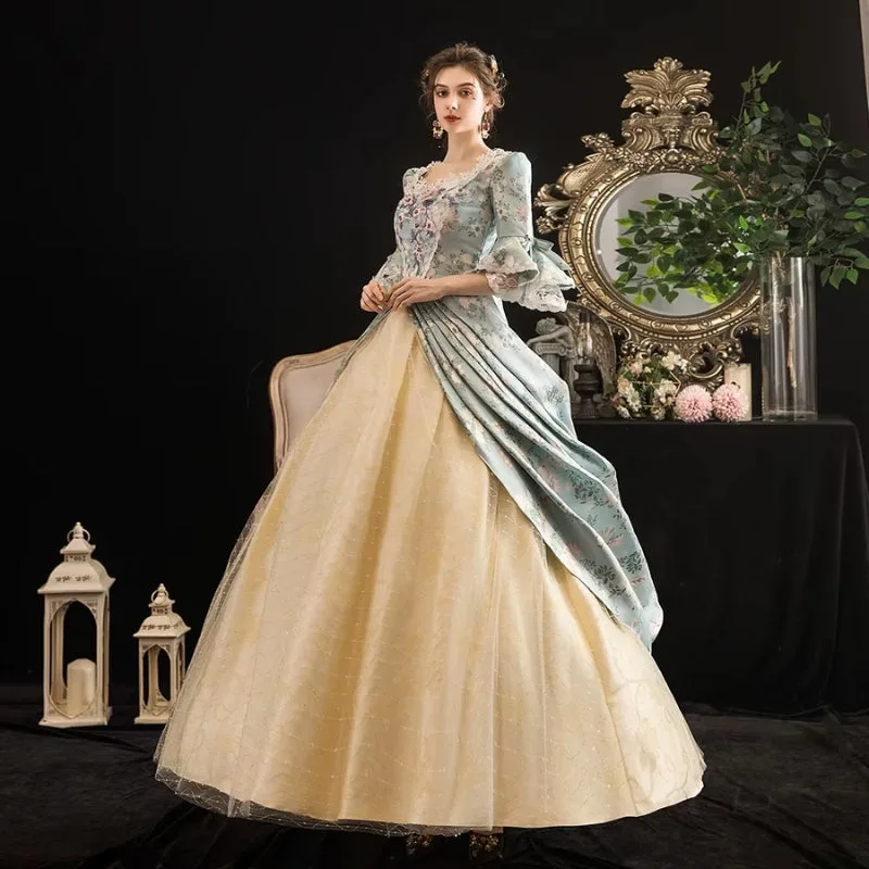 View 8 — Steampunk dress — Renaissance French