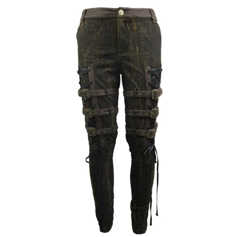 View 5 — Steampunk trousers — punk brown