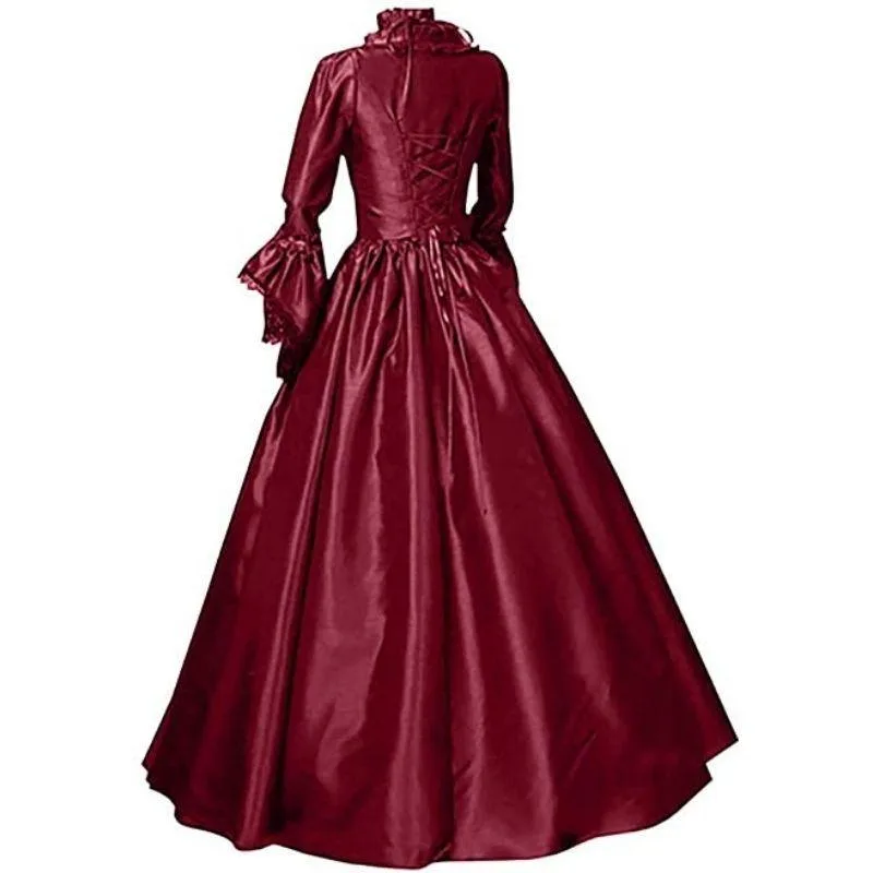 View 2 — Victorian steampunk dress — large size