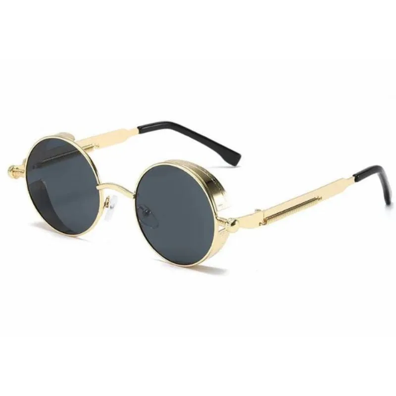 View 14 — Vintage-style steampunk sunglasses