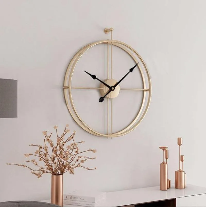 Steampunk clock — wall minimalist
