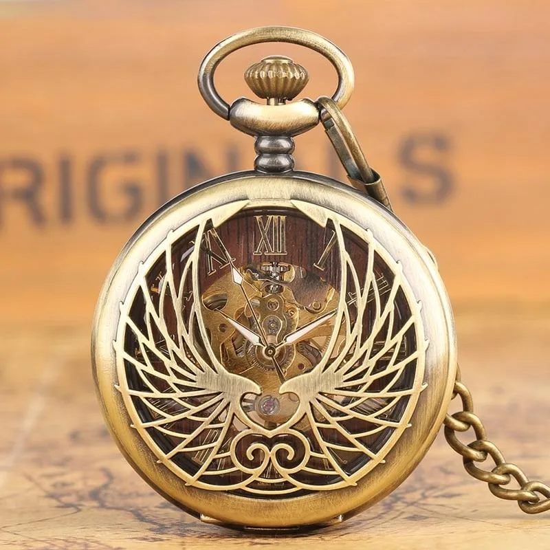 View 5 — Steampunk pocket watch — phoenix