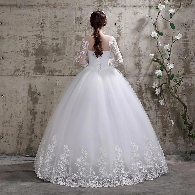 View 5 — Victorian steampunk dress — wedding