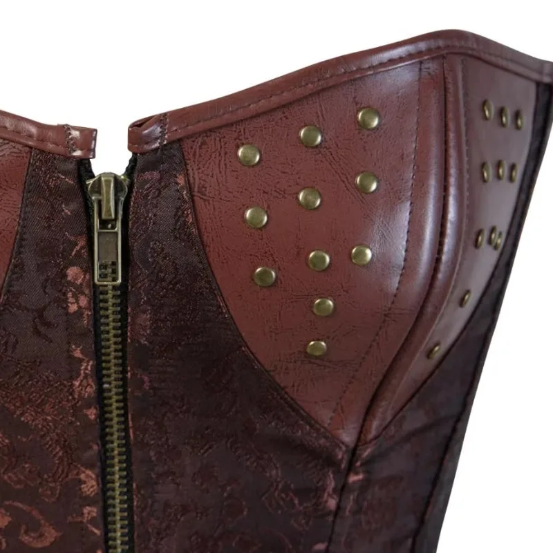 View 4 — Steampunk corset — bustier