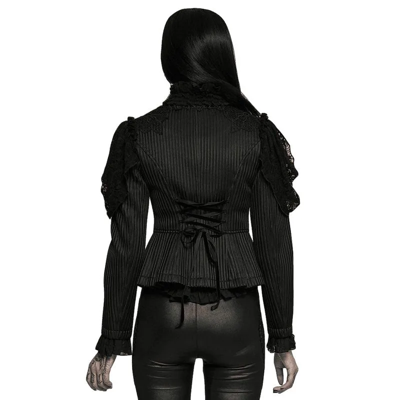 View 2 — Victorian steampunk jacket — bodice