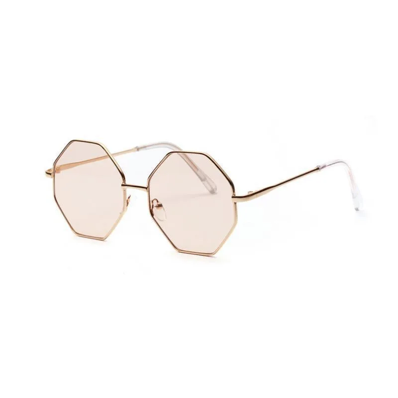 View 4 — Steampunk sunglasses — octagonal