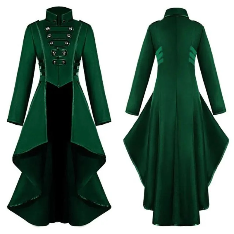 View 4 — Steampunk dress — Coat