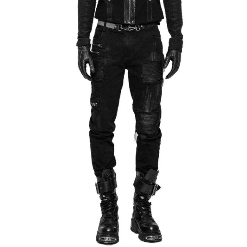 Steampunk trousers — Style punk