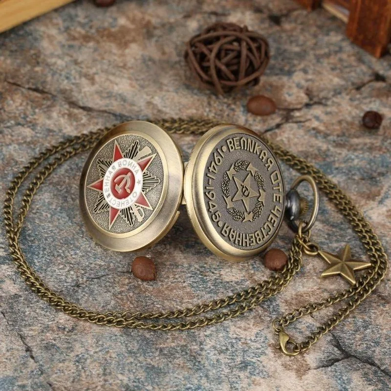 View 2 — Steampunk watch — pocket Soviet