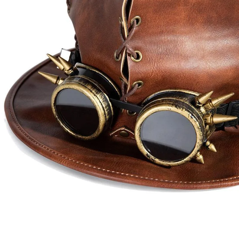 View 5 — Steampunk hat — scarecrow
