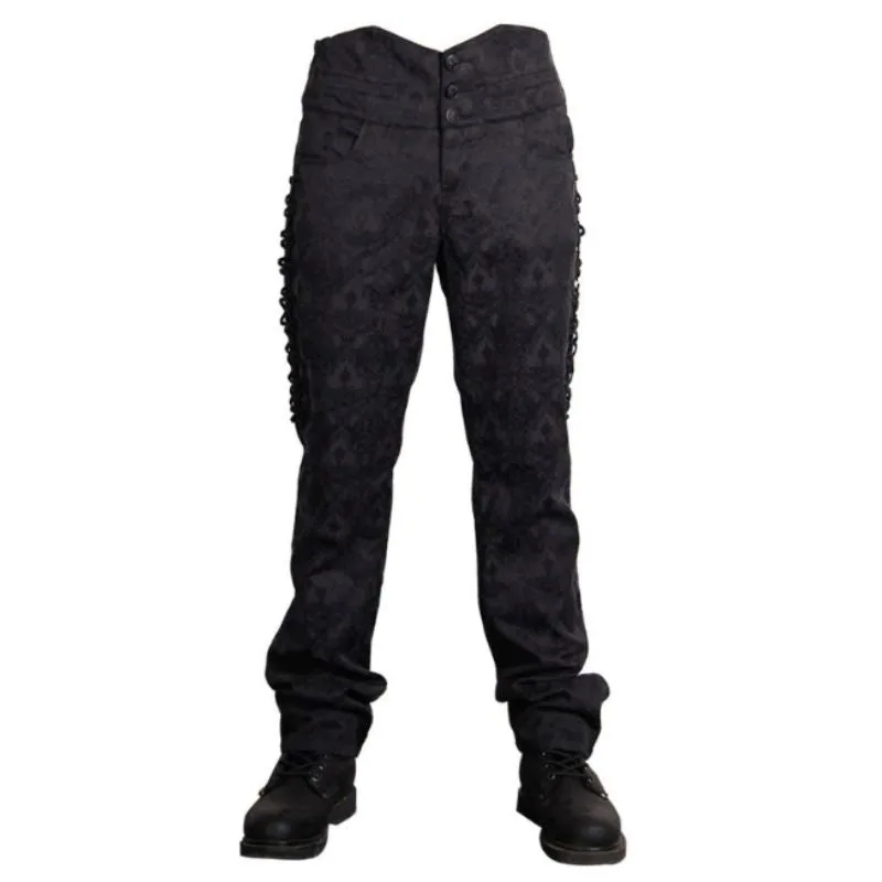 View 3 — Victorian gothic steampunk trousers