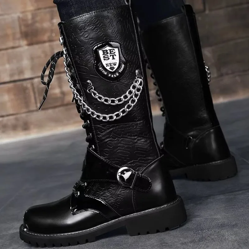 View 6 — Steampunk boots — high-top