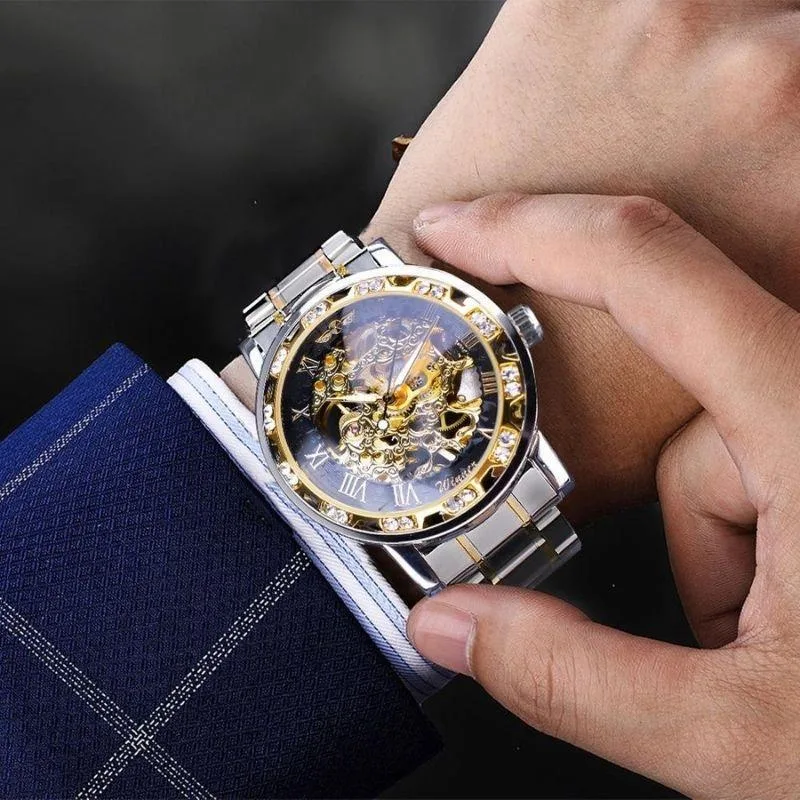 View 2 — Steampunk watch — elegant style