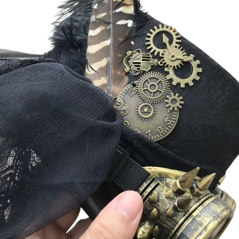 View 4 — Steampunk hat — lace