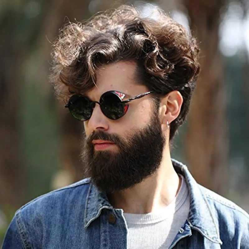 View 2 — Men’s steampunk sunglasses