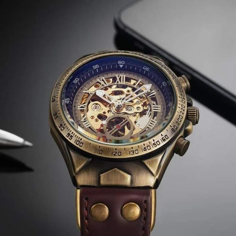 View 7 — Steampunk watch — skeleton