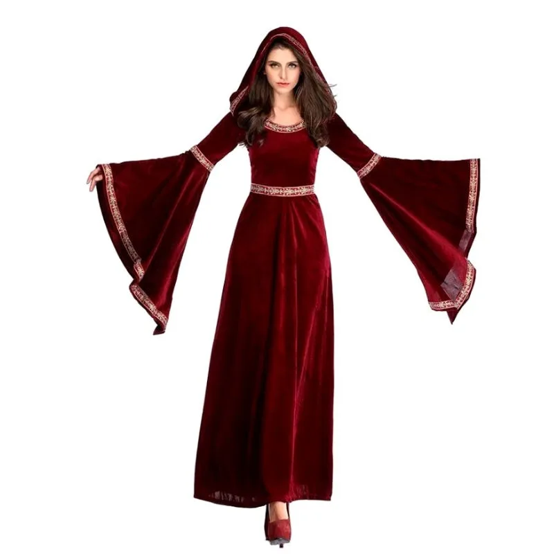 View 4 — Medieval steampunk dress — elven