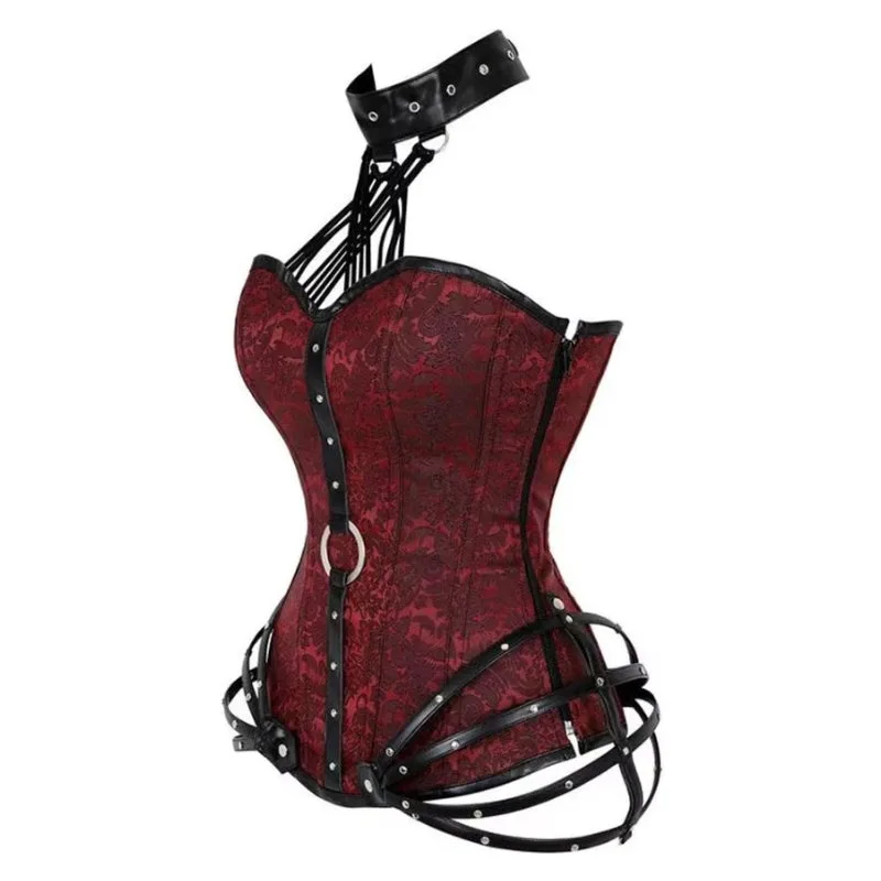 View 9 — Gothic steampunk corset