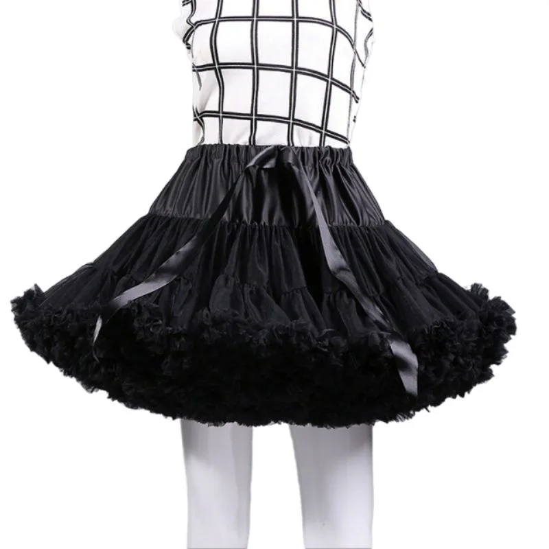 View 3 — Steampunk petticoat short black