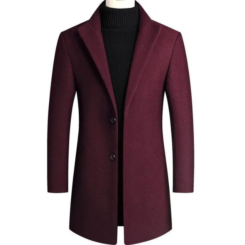 View 6 — Men’s vintage-style steampunk coat