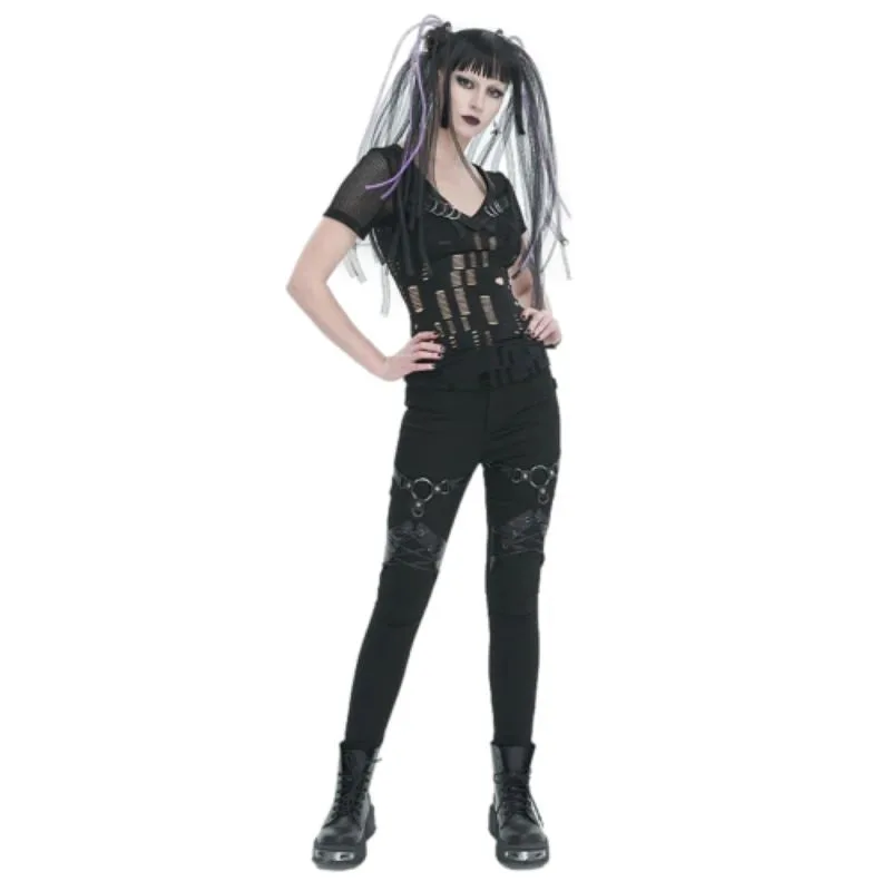 Women’s gothic steampunk trousers — punk