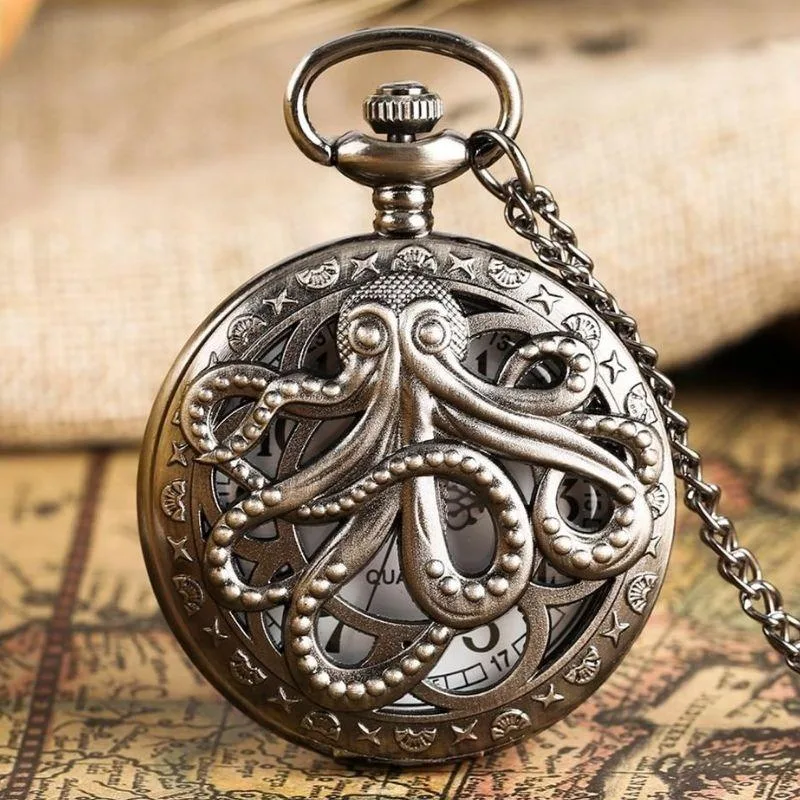 View 5 — Steampunk watch — pocket octopus