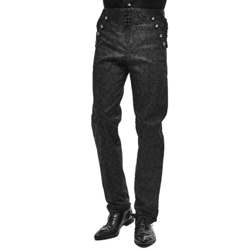 Men’s Victorian steampunk trousers