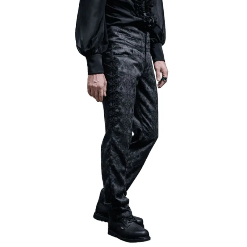 View 2 — Victorian gothic steampunk trousers