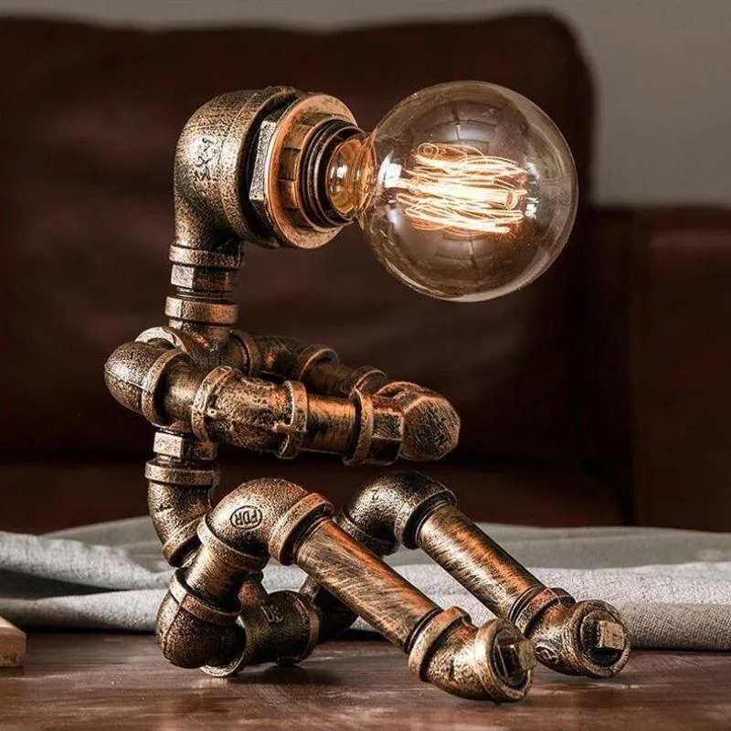 View 5 — Steampunk lamp — Robot
