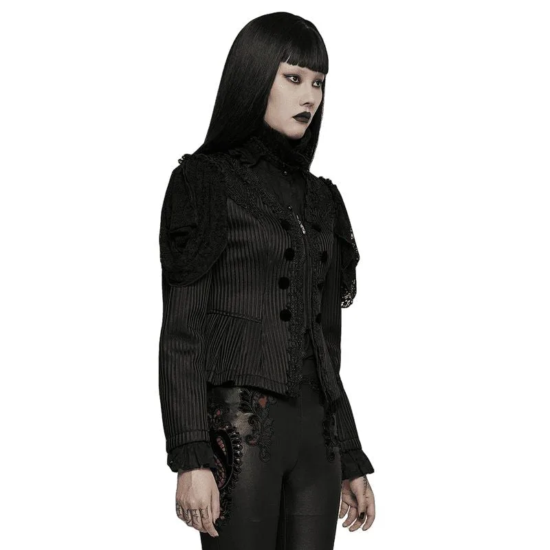 View 3 — Victorian steampunk jacket — bodice