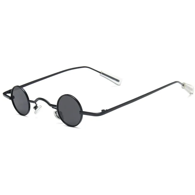 View 5 — Steampunk sunglasses — small round