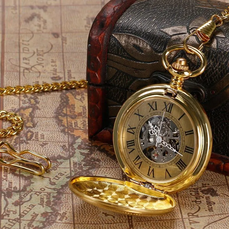 View 3 — Automatic steampunk pocket watch — Ref. 6602213163093