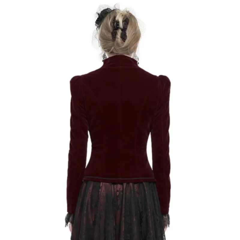 View 3 — Women’s Victorian steampunk jacket