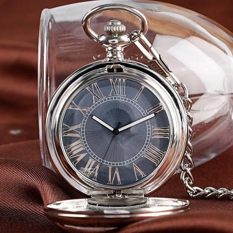View 6 — Steampunk pocket watch — Half Hunter