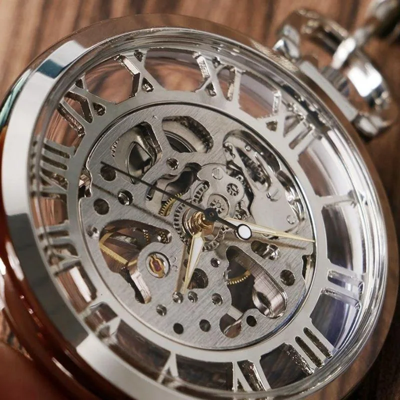 View 5 — Steampunk pocket watch — manual winding
