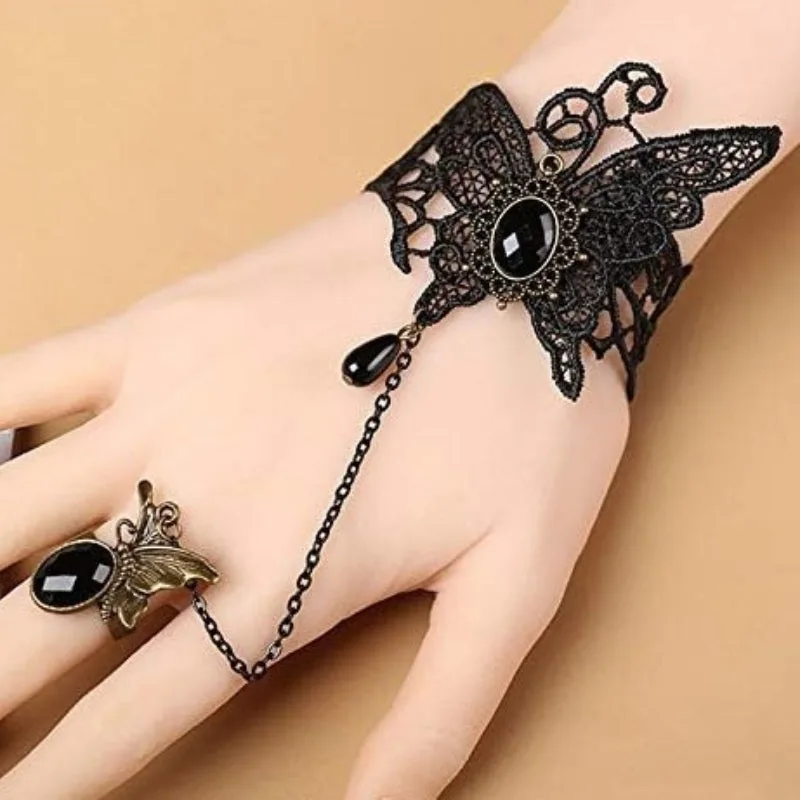 View 2 — Gothic steampunk ring — Bracelet